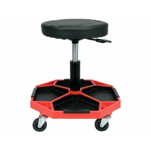 Табурет на 4 колесах YATO з базою з 4 комірками- 420х 420 мм, регул. висота- 410- 550 мм, 140 кг [1]