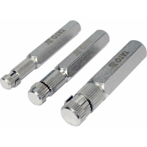 Знаряддя для викручування ніпелів YATO 3/8", 1/2", 3/4", 3 елем. [6/24]
