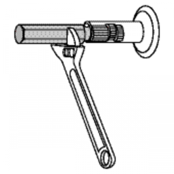 Знаряддя для викручування ніпелів YATO 3/8", 1/2", 3/4", 3 елем. [6/24]
