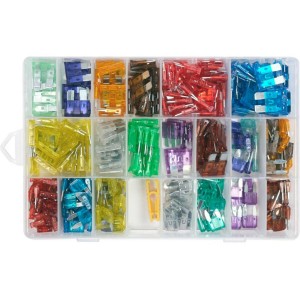 Запобіжники електричні до агрегатів YATO MINI, Standart , в асортименті 2-40 A, 301 шт [20]