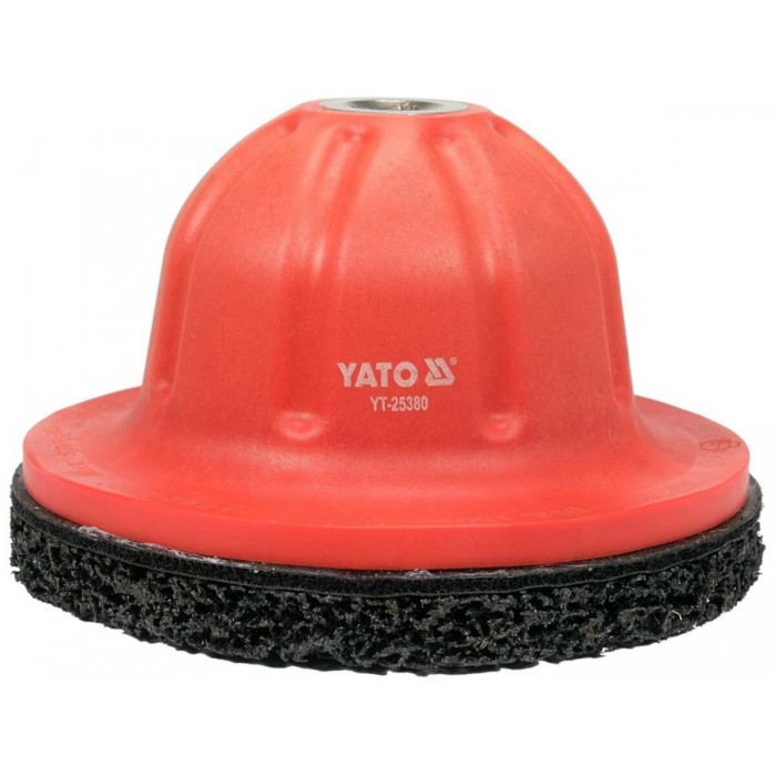 Щітка до серцевин втулок і шпильок YATO під квадр. шпиндель- 1/2", Ø= 150/90мм (зовн/внутр), h= 95мм