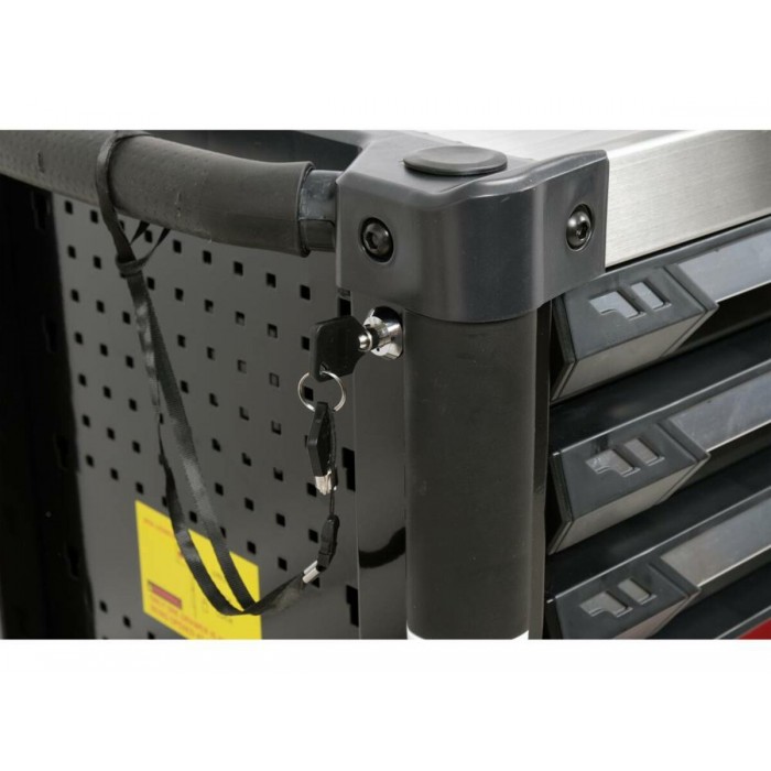 Шафа з інструментами YATO, на колесах, 7 шуфляд, 977x 725x 480 мм, набір 157 елем.