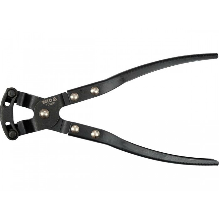 Щипці для хомутів на кожухи шарнірів YATO l= 245 мм, розвід губ- 31 мм [6/36]