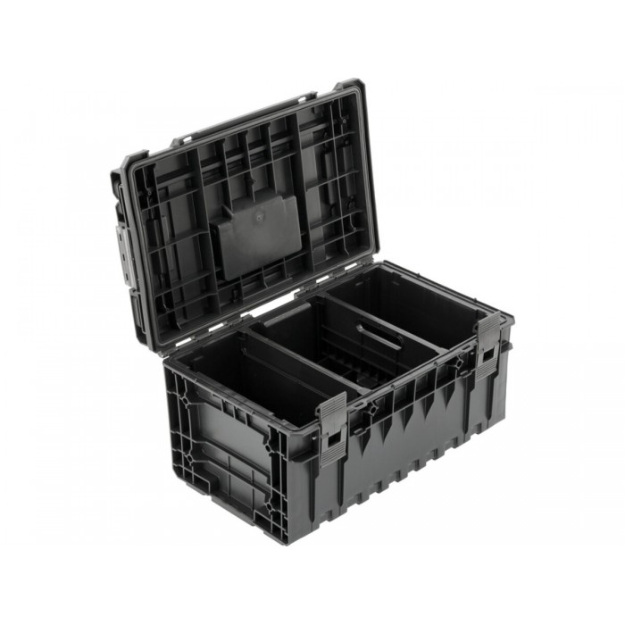 Ящик для інструментів модульний 32V S1 YATO 2 перегородки, 584x385x295 мм, пластиковий [1]