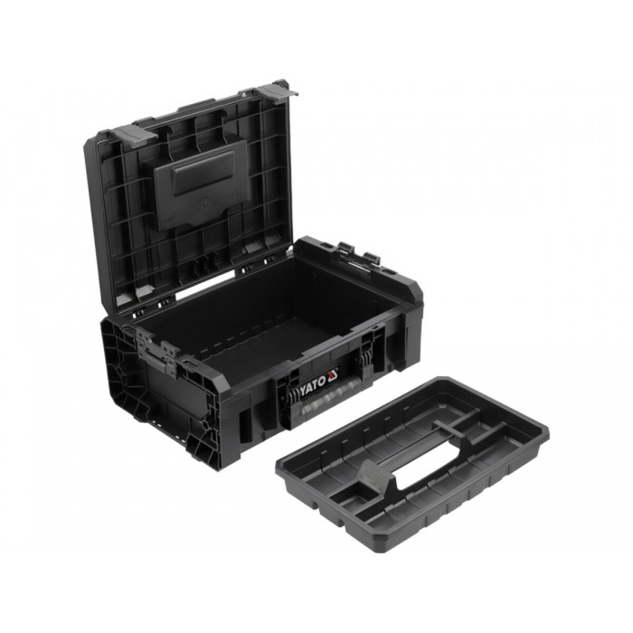 Ящик для інструментів модульний TC12 S12 YATO 450x332x170 мм, пластиковий корпус [1]