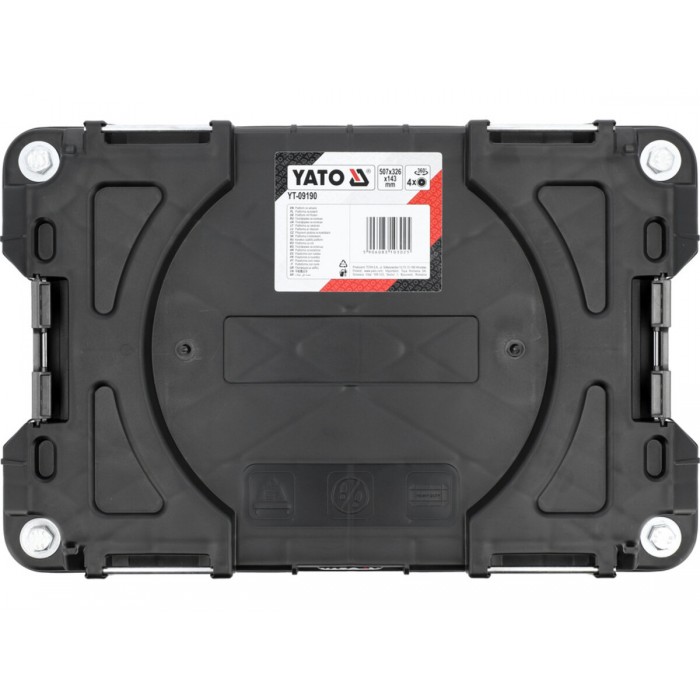 Платформа на 4 колесах для ящикової системи S12 YATO 507x326x143 мм [1]