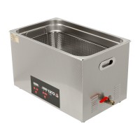 Мийка для майстерні ультразвукова YATO мереж 230В, 600Вт ванна 50х 33х 33 см 30 л, роб. темп- 0-80ºС