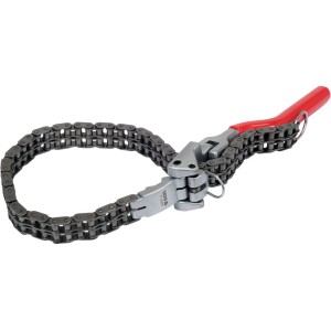 Ключ до оливного фільтру ланцюговий YATO : Ø=60-160 мм, з хром-ванадію [6/24]