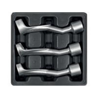 Ключі вічкові до інжекторів YATO з квадратним захопом 1/2", М14, 17, 19 мм, 3 шт. [20]