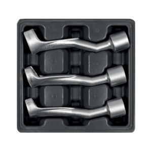 Ключі вічкові до інжекторів YATO з квадратним захопом 1/2", М14, 17, 19 мм, 3 шт. [20]