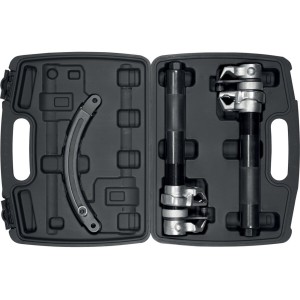 Знімачі пружин YATO з діапазоном 30-280 мм, 2 шт і двоплечий важіль-тримач [4]