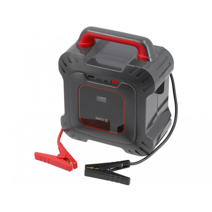 Пусковий конденсатор YATO 2.7V 3 kFa x6 живлен через USB 5V, 1.8A: вихідний-12V, 1.5kА, DW