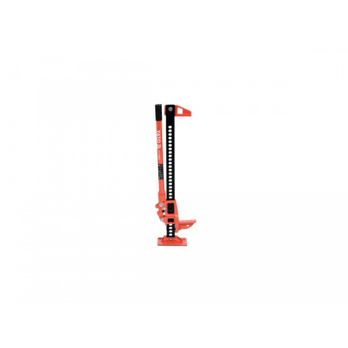 Домкрат рейковий YATO з ручним важелем; для навантаження - 2 т, висота 115-690 мм [1]