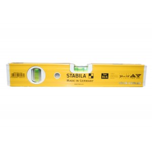 Рівень STABILA Type 80 A : L= 30 см, 2 капсули, ударостійкий профіль (ребр.жостк) (DW)