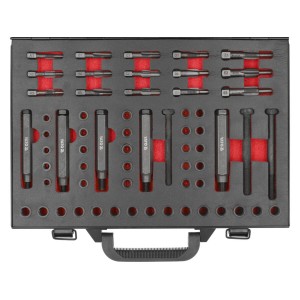 Набір для ремонту різьби "свічок" розжарювання YATO M8- М12 мм, 68 елем. [5]