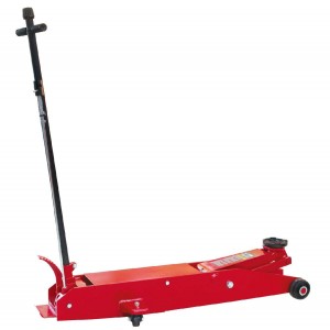 Домкрат гідравлічний підкатний YATO навантаження- 5 т, межі підйому- 160- 560 мм