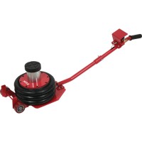 Домкрат пневматичний підкатний YATO навантаження- 4 т, межі підйому-15- 50 см, з дод. наставкою 8см.