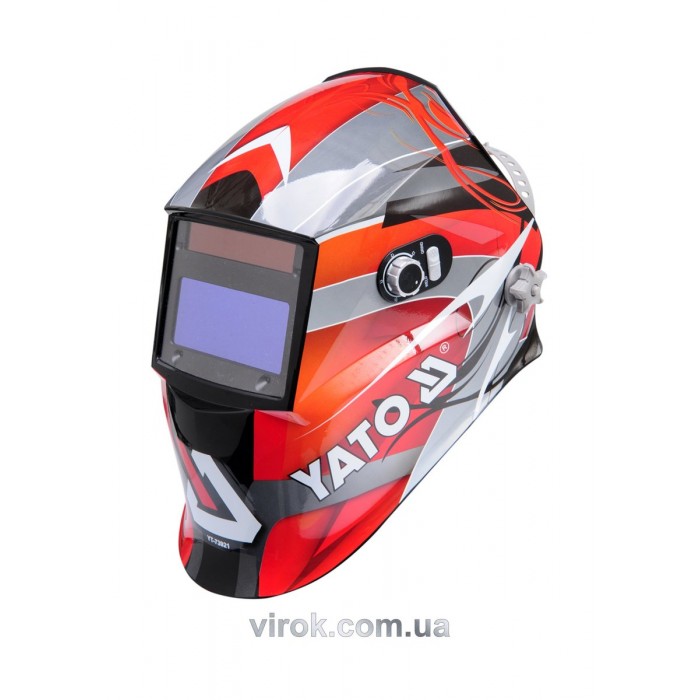 Щиток електрозварювальника YATO з автозатемнювальнимним фільтром [6/36]