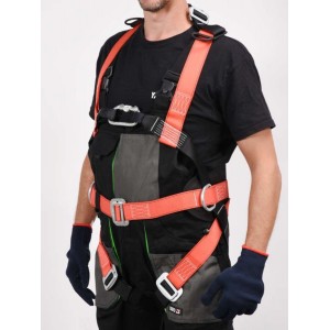 Шлейки безпеки з лямками і стегновим пасом YATO для висотних робіт, поліестерові [10]
