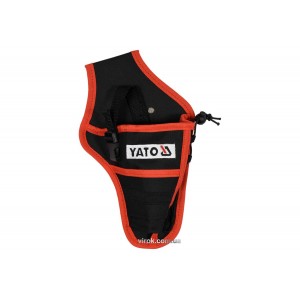 Кобура поясна для дрилі, шуруповерта YATO з регуляцією об'єму [60]