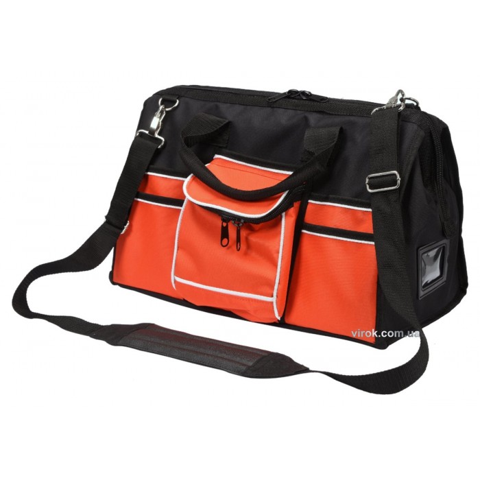 Сумка для інструменту 18" YATO з поліестеру, 50 кишень, з внутрішніми перегородками [4]