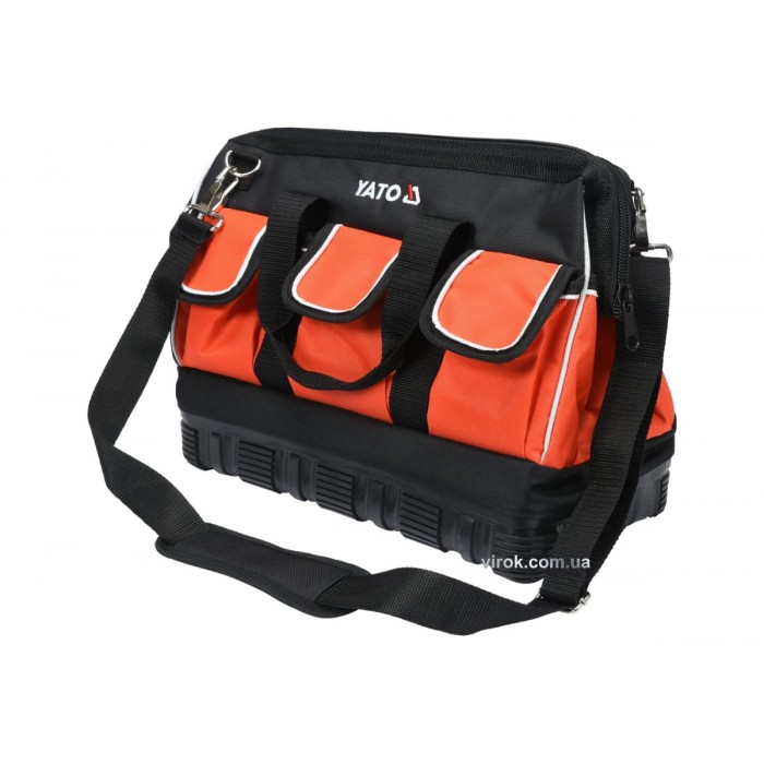 Сумка для інструменту 16" YATO; 15 кишень, з поліестеру і гумовим дном [6/72]
