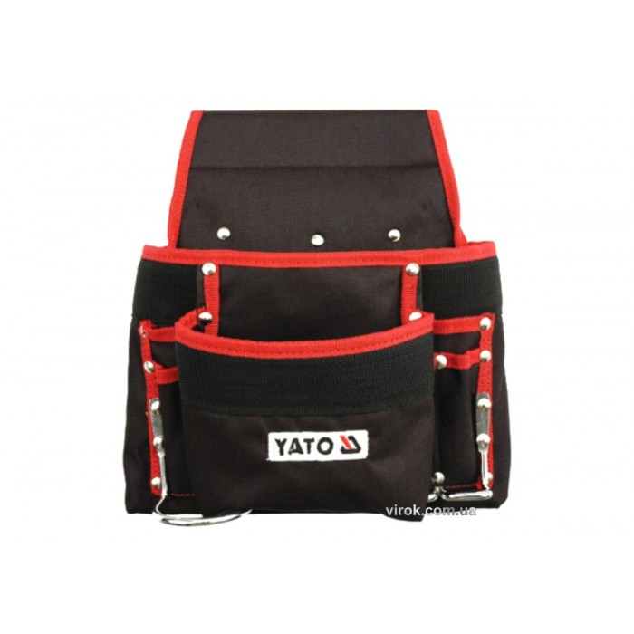 Сумка YATO поясна для інструментів з 8 кишенями [20/40]