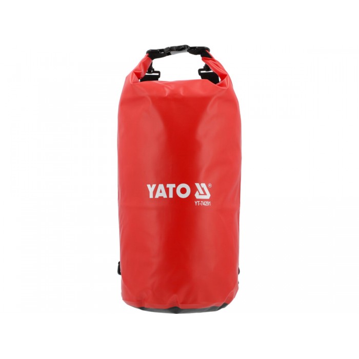 Сумка-рюкзак водонепроникна YATO з 2 плечовими пасами, 20 л, 24х 59 см, з ПВХ брезента [40]