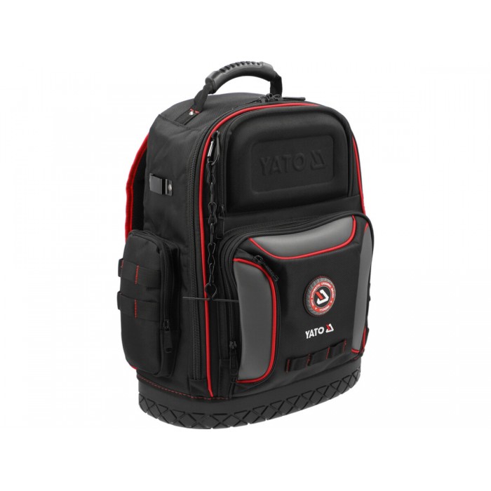 Рюкзак для інструментів YATO з 2 плечовими пасами,75 кишень,370х180х460 мм, з армованого нейлону [6]