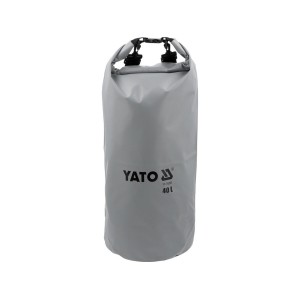 Сумка-рюкзак водонепроникна (IPX6) YATO з 2 плечовими пасами, 40 л, 28х 73 см,матеріал ПВХ 500 D