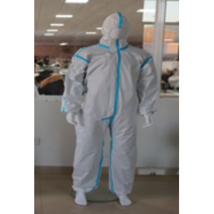 Костюм захисний одноразовий з нетканого матеріалу SFS FABRIC з заліпками на швах(DW)