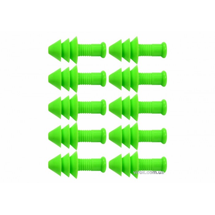 Протишумові беруші YATO : 31 дБ, силіконові, 5 пар [40]