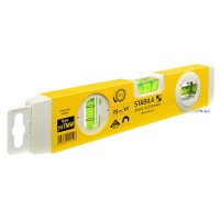 Рівень STABILA Type 70ТМW : L= 25 см, 3 капсули, магнітний, 1 обертова капсула ± 0,3°