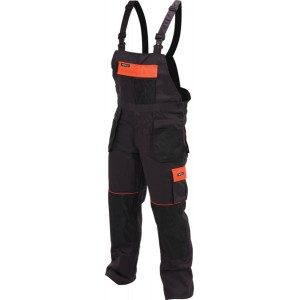 Напівкомбінезон робочий YATO, розмір M; 65%- поліестер, 35%- бавовна(DW)