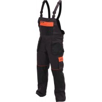 Напівкомбінезон робочий YATO, розмір XXL; 65%- поліестер, 35%- бавовна(DW)