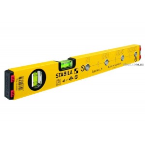Рівень STABILA Type 70 Electric : L= 43 см, (для електромонтажників) 2 капсули + ковпачки