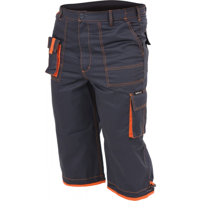 Бриджі робочі YATO, розмір L; 65%- поліестер, 35%- бавовна(DW)