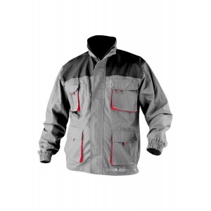 Куртка робоча легка DAN, розм. M; 65%- поліестер, 35%- бавовна [10]