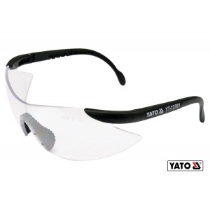Окуляри захисні YATO відкриті прозорі [12/300]