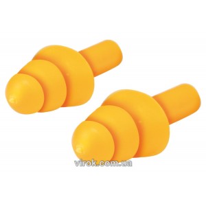 Протишумові беруші YATO : 22 дБ, сіліконові, 5 пар. [25/500]