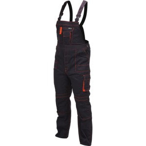 Напівкомбінезон робочий YATO, розмір L-XL; 65%- поліестер, 35%- бавовна [10]