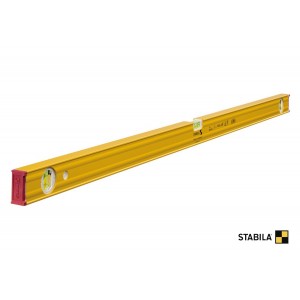 Рівень STABILA Type 80 AS-2 : L= 120 см, 3 капсули. ударостійкий профіль (ребр.жостк) ковпачки