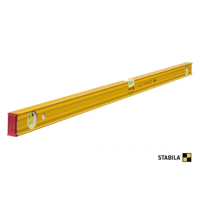 Рівень STABILA Type 80 AS-2 : L= 120 см, 3 капсули. ударостійкий профіль (ребр.жостк) ковпачки