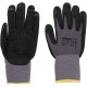Рукавиці робочі нейлонові YATO покрите спіненим нітрилом з накрапленням, розмір 9, чорнр-сірі [12]