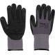 Рукавиці робочі нейлонові YATO покрите спіненим нітрилом з накрапленням, розмір 10, чорнр-сірі [12]