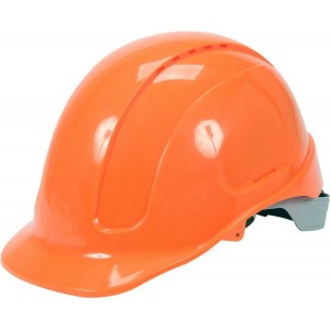 Каска для захисту голови YATO оранжева з пластика ABS [30]