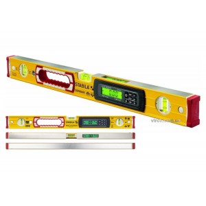 Рівень електроний STABILA Type 196-2 electronic : L= 80 см, 3 капсули, надміцний. IP65