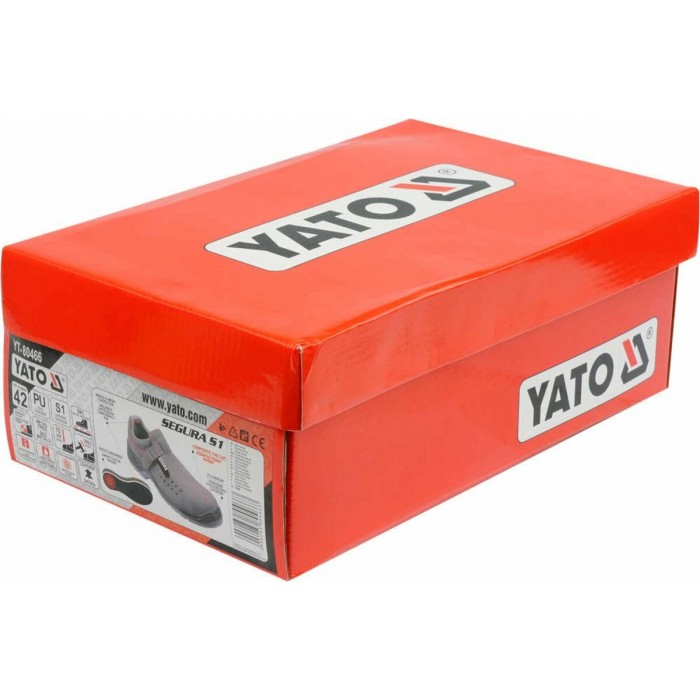 Сандалі робочі шкіряні з поліуретановою підошвою; модель SEGURA, розм. 46 [10]