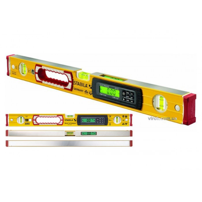 Рівень електроний STABILA Type 196-2 electronic : L= 100 см, 3 капсули, надміцний, IP65