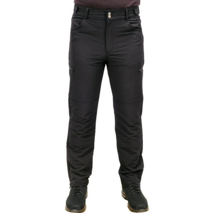 Штани робочі для літнього сезону, чорні YATO, розмір XXL; 7 кишень, 94%- поліестер, 6%-еластан(DW)